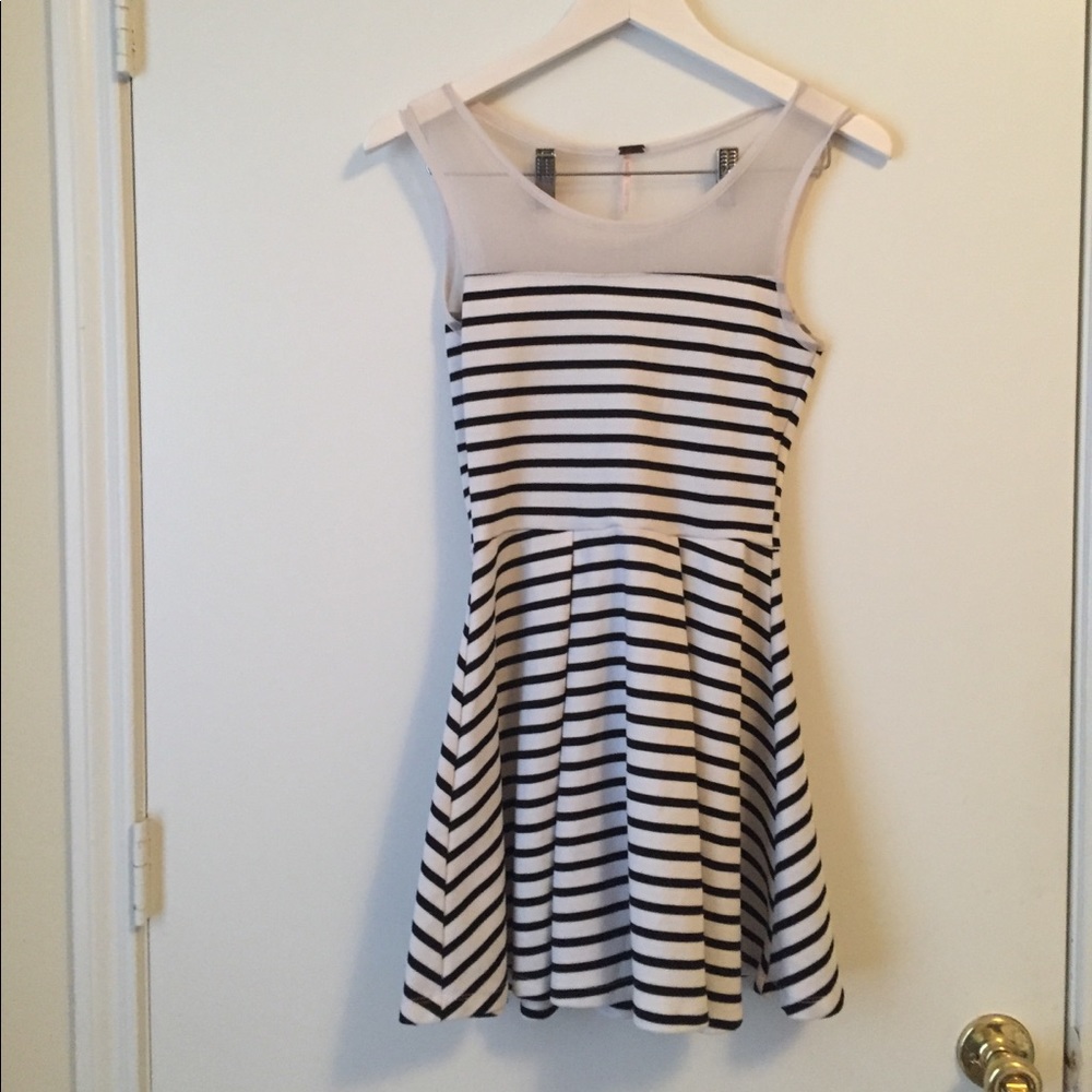 Cute spring circle skirt dress